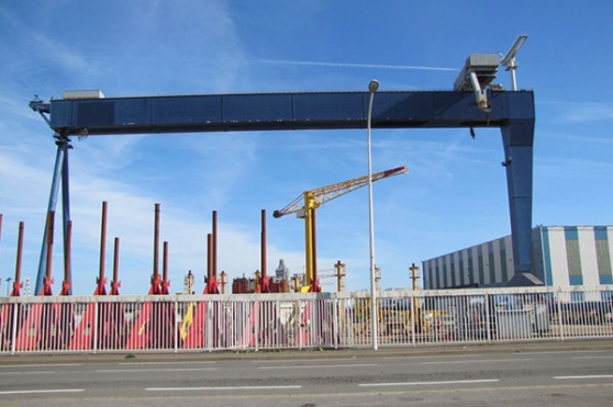 Shipbuilding Double Girder Gantry Crane