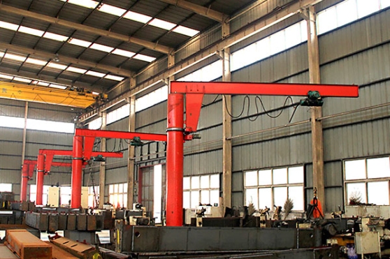 Floor Mounted Jib Crane